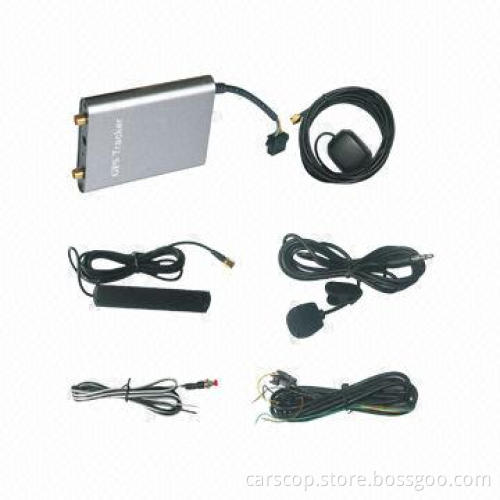 Real Time Vehicle GPS Trackers, AVL Device with Free Service Charge Platform and Alarm Function
